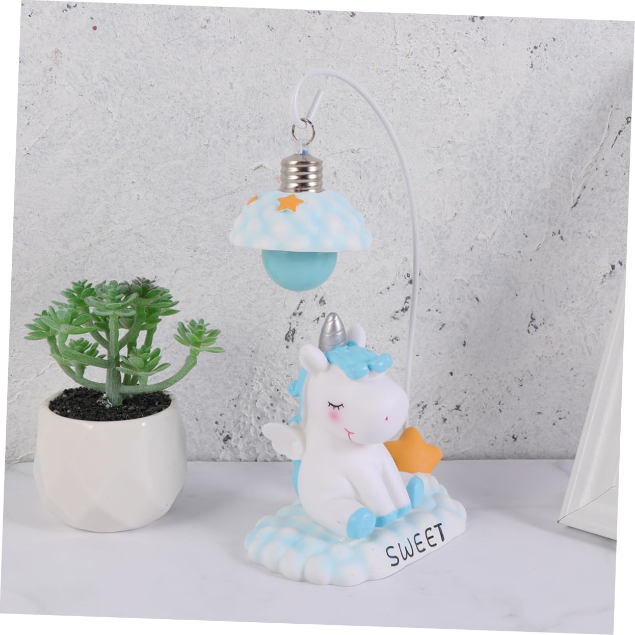 Светильник Housoutil Настольный Ночничок Декоративный Светильник Декоративный Ночник Сердце Девочки Детский Авто Зарядка, фото №5