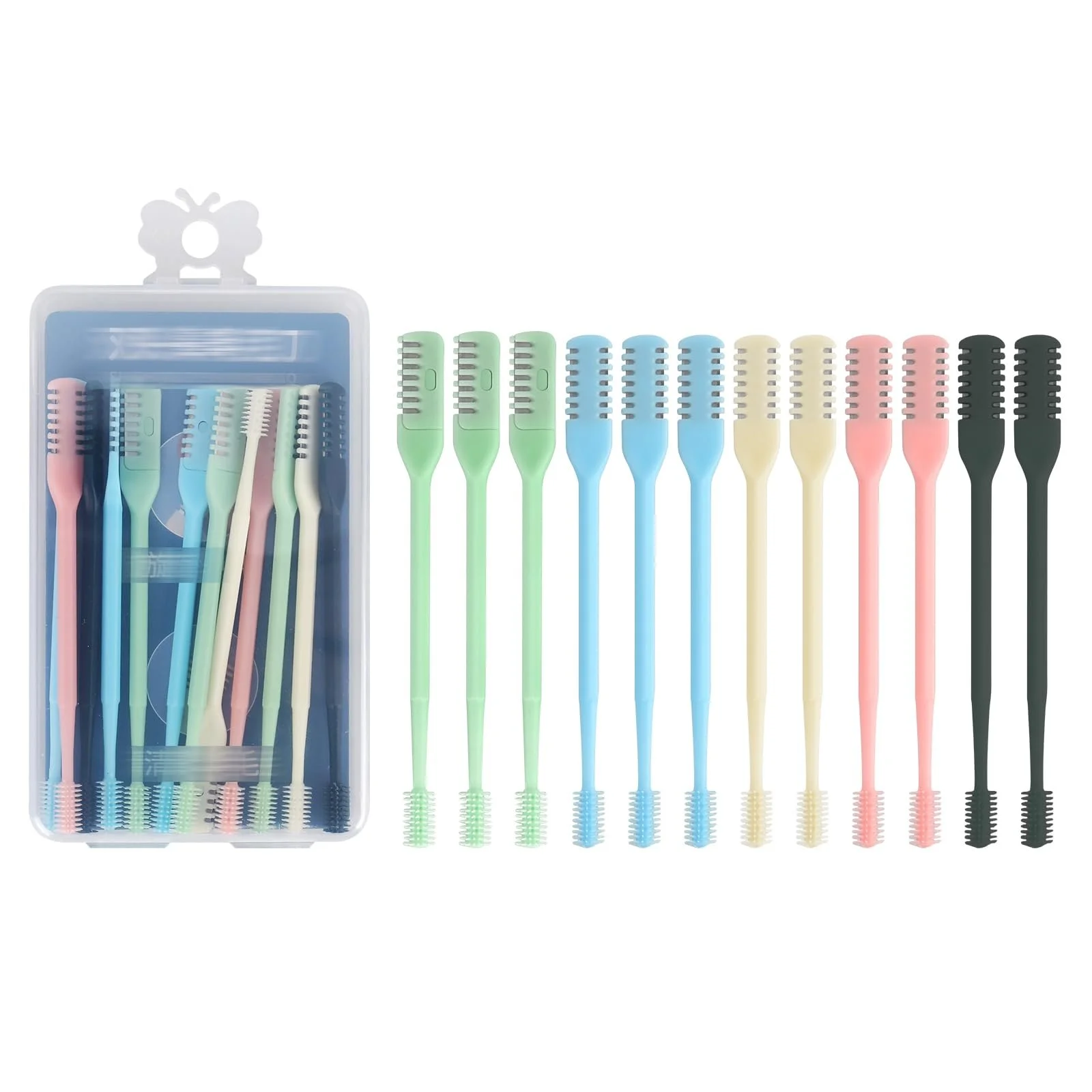 Тример XCDMJ 2-в-1 для видалення волосся в носі Подвійний Нож Портативний Ручний 360°, фото №1