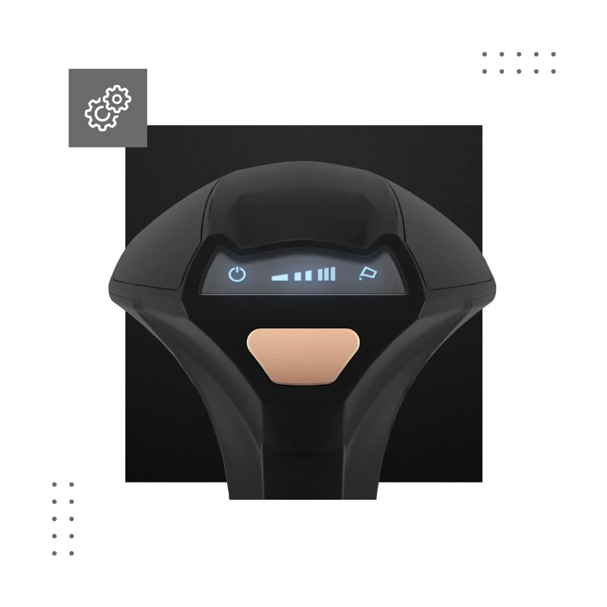 Вертикальный отпариватель VERTENZ Aura 50 2000 Вт 360 мл 45 г/мин Черный, фото №4