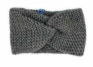 Купить Повязка на голову Вязаная из альпаки Коричневый - Фото 1 Повязка на голову Вязаная из альпаки Коричневый - Фото 1