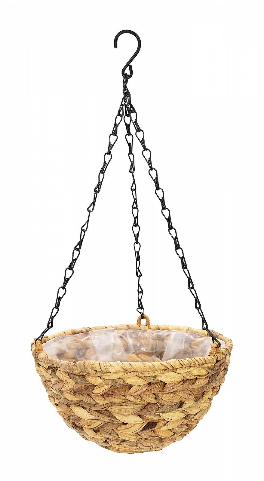 Набір підвісних кошиків для рослин водяний гіацинт 3 шт 20, 25 та 30 см, фото №3 Набір підвісних кошиків для рослин водяний гіацинт 3 шт 20, 25 та 30 см, фото №3