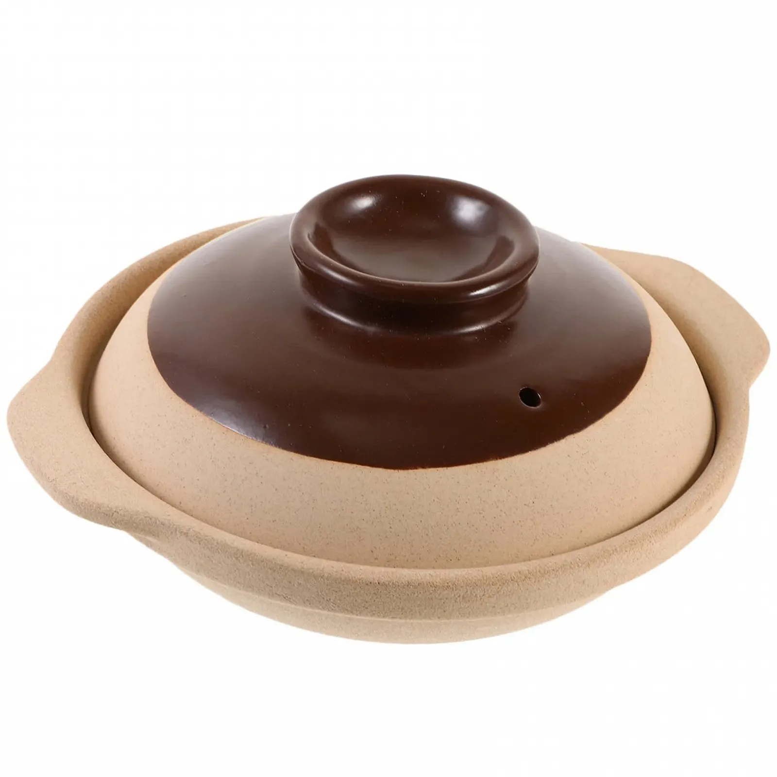 Керамическая кастрюля VALICLUD с крышкой для газовых и индукционных плит термостойкая, фото №1