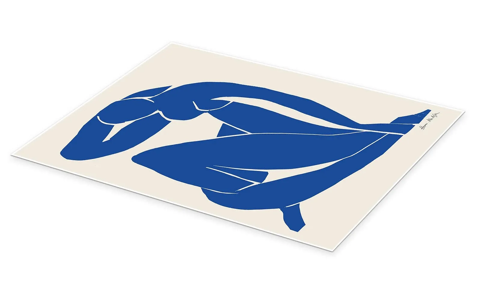 Постер Henri Matisse Blue Nude 60 x 80 см Синий, фото №2 Постер Henri Matisse Blue Nude 60 x 80 см Синий, фото №2