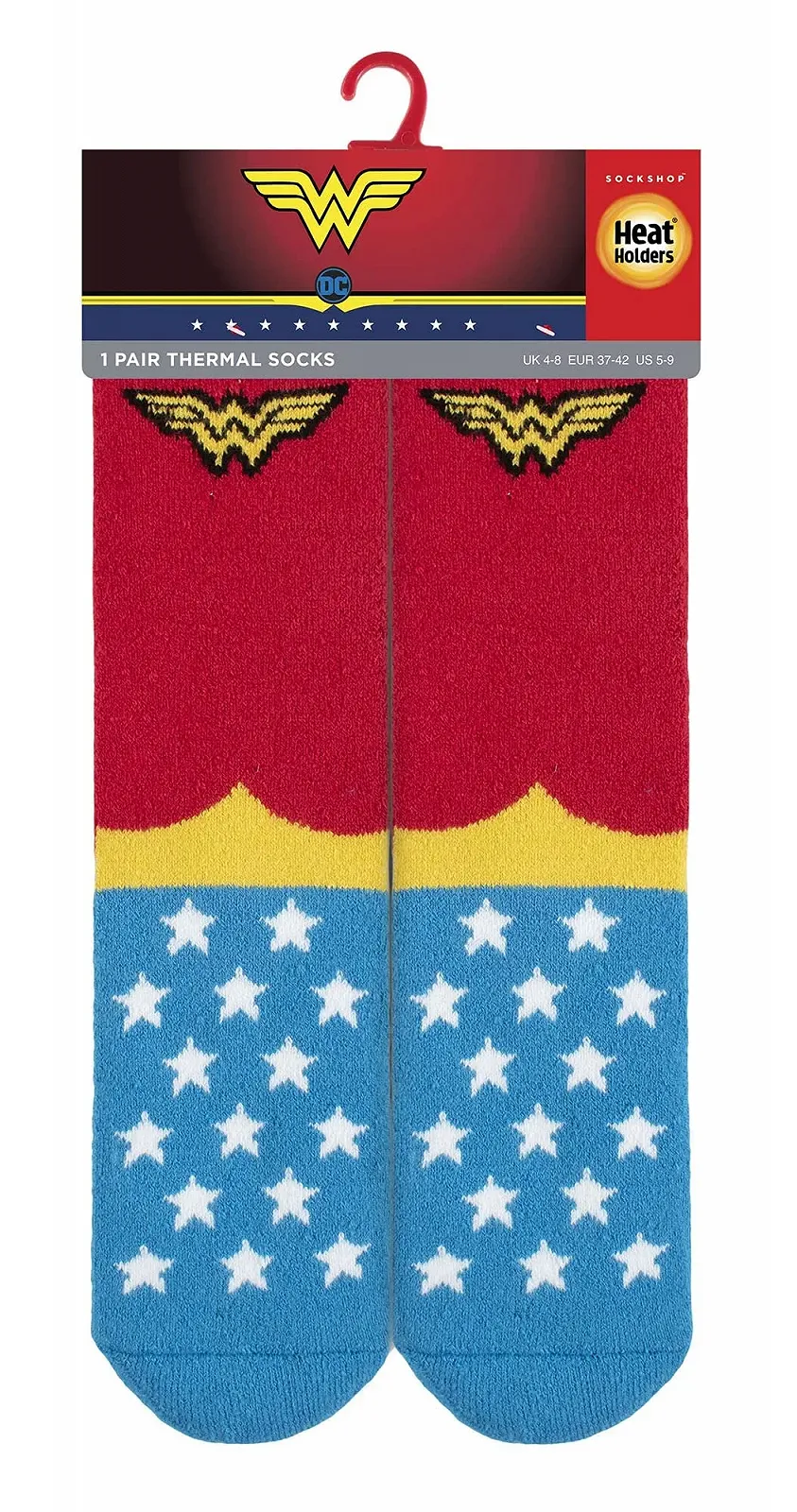 Шкарпетки Heat Holders Wonder Woman Теплі Пухнасті, фото №2