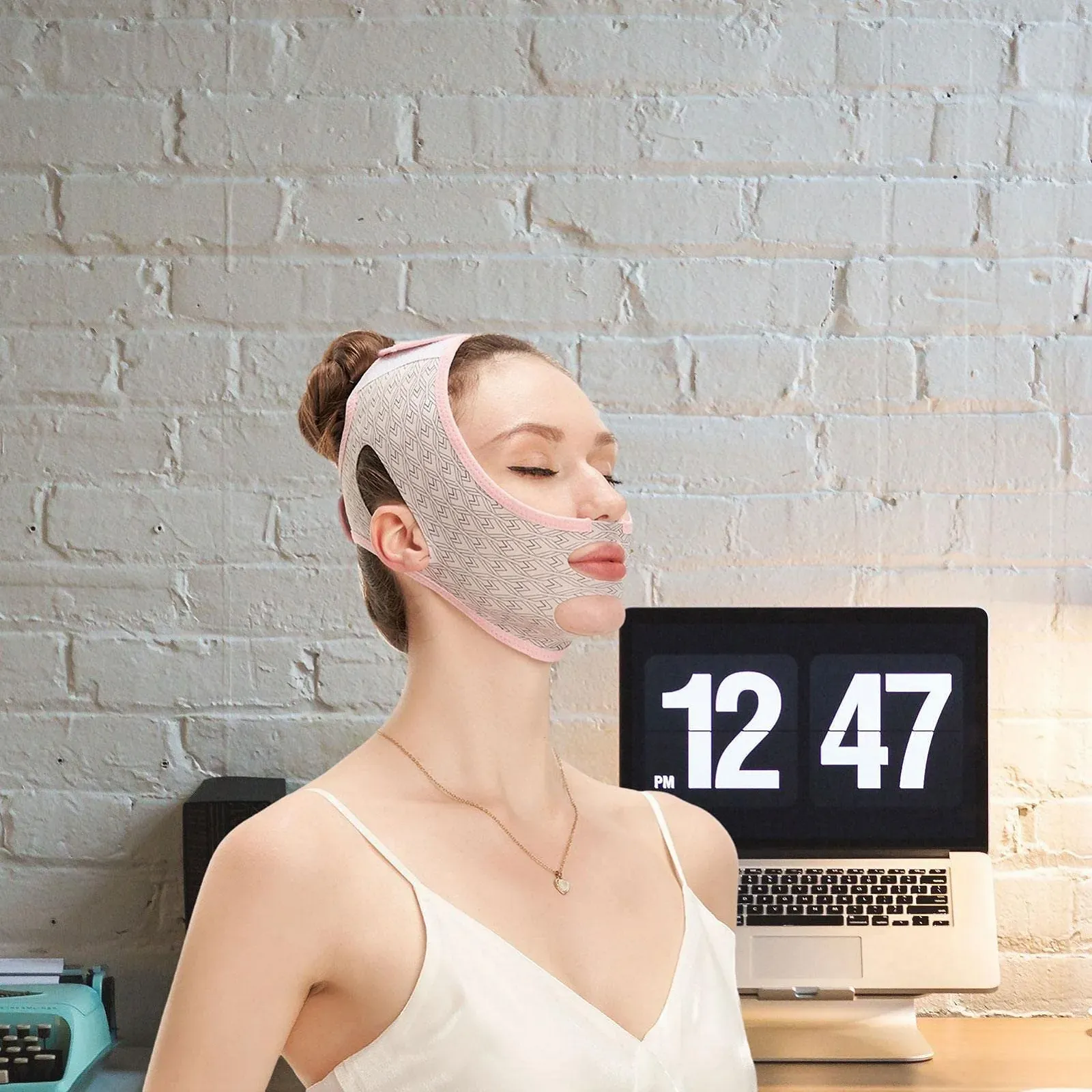 Маска для сну для моделювання контурів обличчя Beauty, фото №9