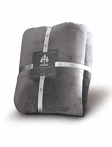 Покривало Irisette Castel Мікрофібра 150 x 200 см Сірий 12 - Фото 1