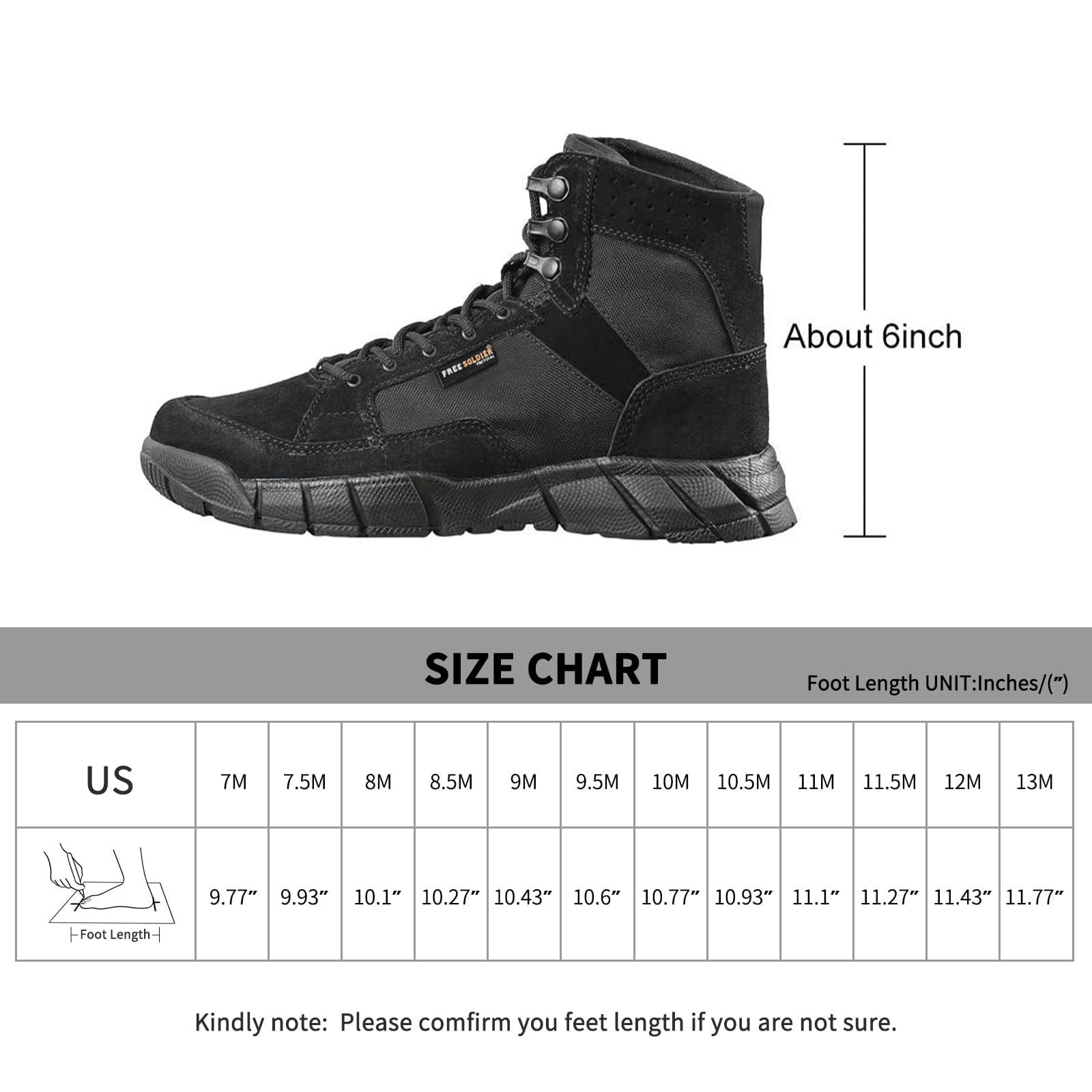 Мужские ботинки FREE SOLDIER, фото №7