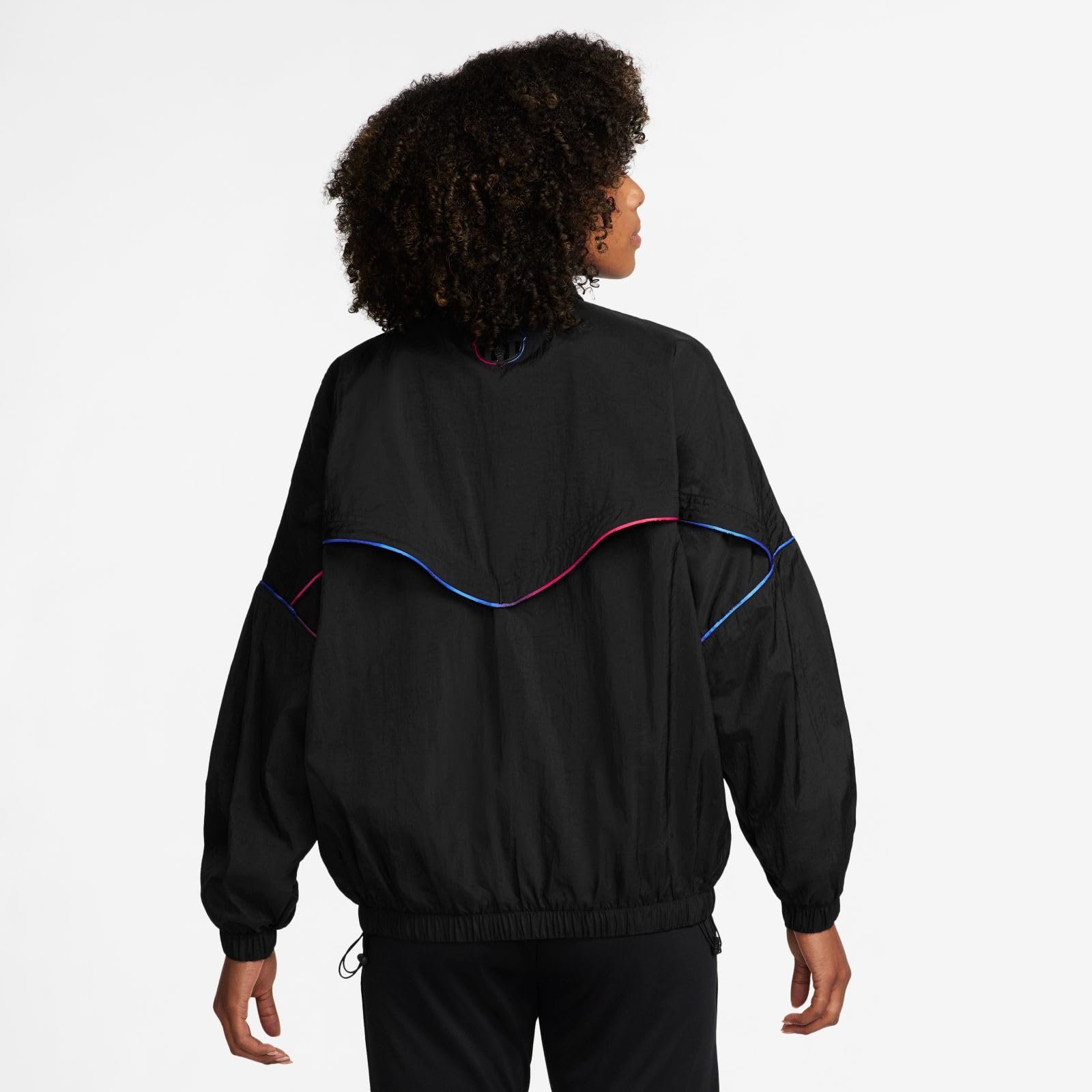 Женская Футбольная Куртка Nike FC Barcelona Essential Windrunner Woven, фото №3