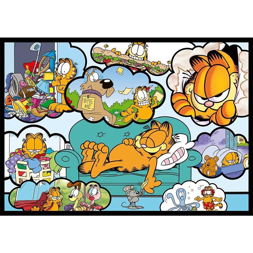 Пазл Trefl Garfield 4-в-1 4 x 250 деталей, фото №5