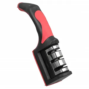 Точилка для ножів LIFKOME ручна триступенева з нержавіючої сталі - Фото 1