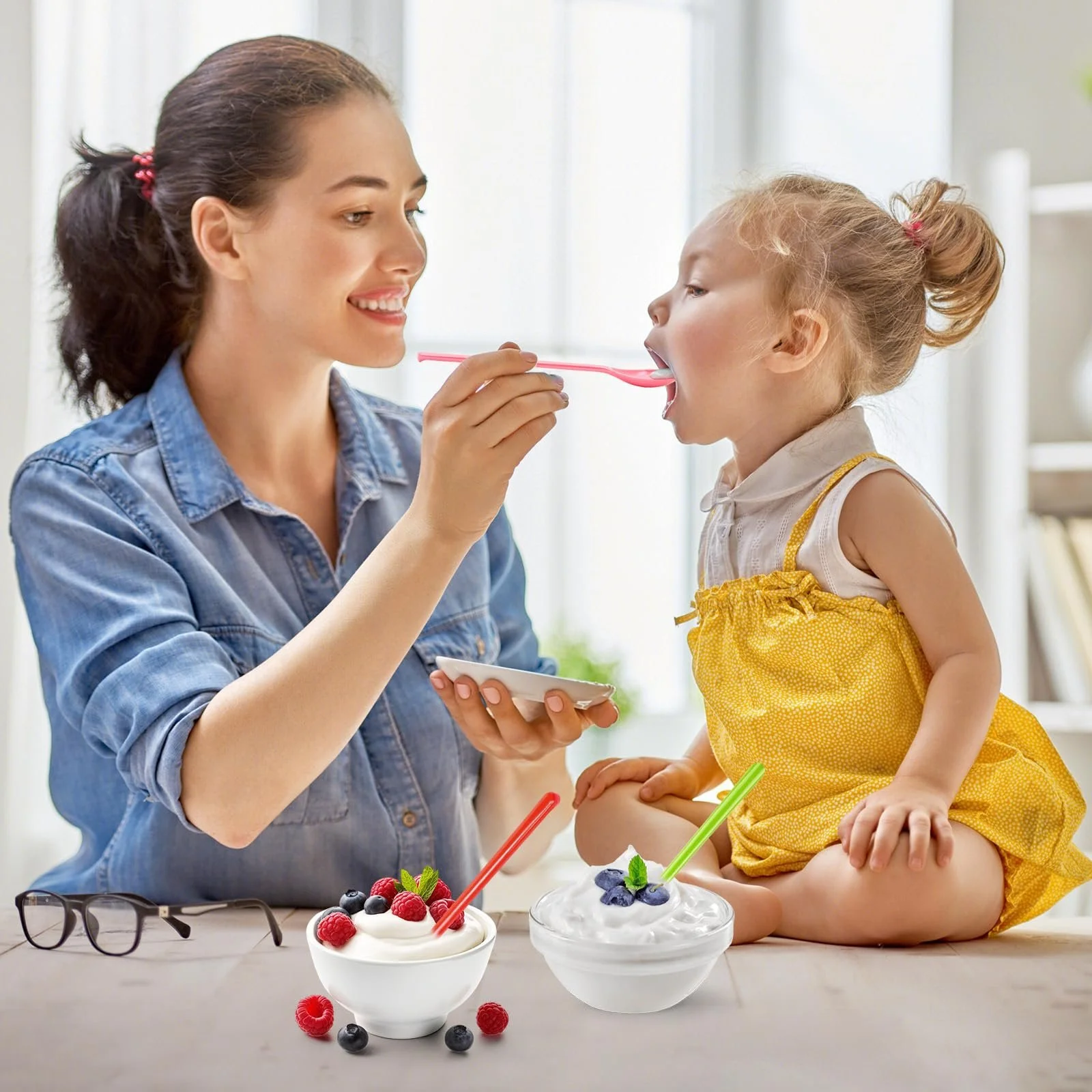 Ложки пластикові довгі кольорові 18.5 см, паковання 12 штук, фото №6 Ложки пластикові довгі кольорові 18.5 см, паковання 12 штук, фото №6