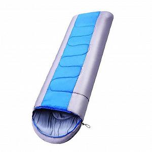 Спальний мішок MYVVKIA Lightweight Portable Camping Adult Seasons Синій synthetic.ua - Фото 1