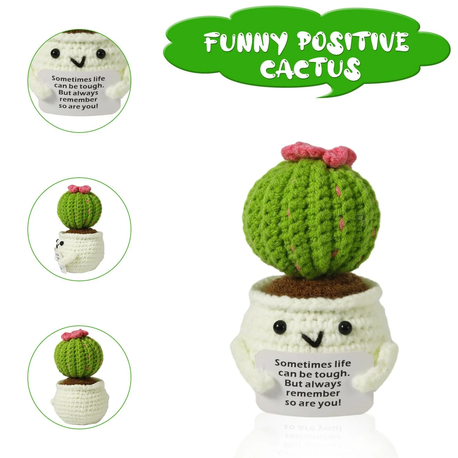 Игрушка NQEUEPN Вязаный Кактус Игрушка Вязаный Эмоциональный Кукла для Декора, фото №3 Игрушка NQEUEPN Вязаный Кактус Игрушка Вязаный Эмоциональный Кукла для Декора, фото №3