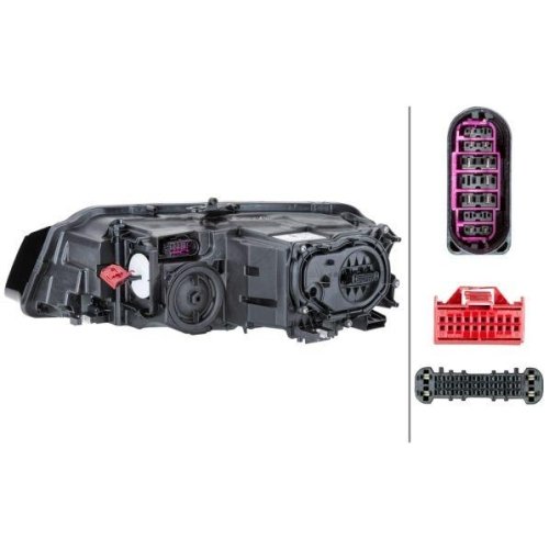 Фара головного світла HELLA 1EX 011 496-521 для AUDI VW, права, фото №2