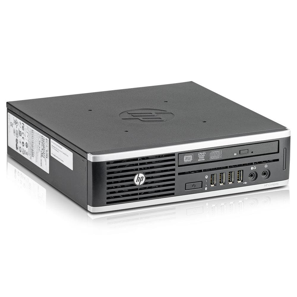 Комп'ютер HP Compaq Elite 8300 / Intel Pentium G620 / RAM 8GB / SSD 256GB / LAN / Windows 10 / Чорний, фото №1
