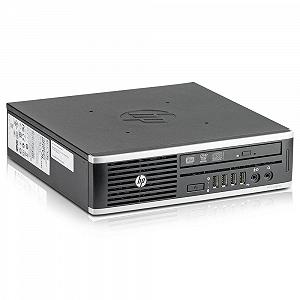 Комп'ютер HP Compaq Elite 8300 / Intel Pentium G620 / RAM 8GB / SSD 256GB / LAN / Windows 10 / Чорний - Фото 1