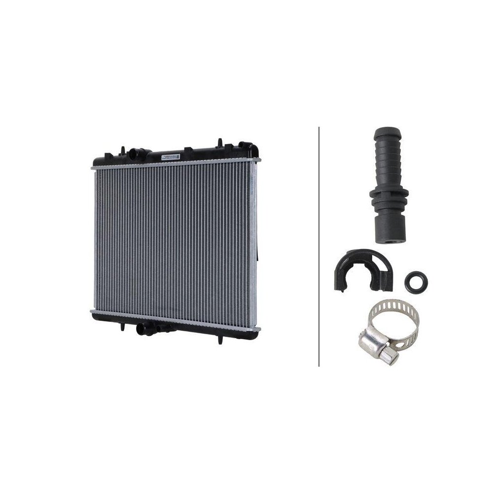 Радиатор охлаждения двигателя HELLA 8MK 366 300-131, фото №1 Радиатор охлаждения двигателя HELLA 8MK 366 300-131, фото №1