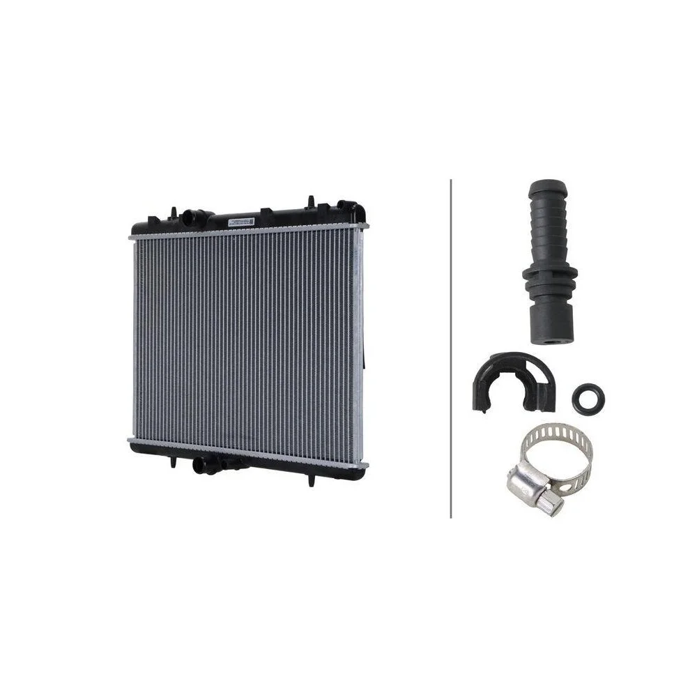 Радіатор охолодження двигуна HELLA 8MK 366 300-131, фото №1