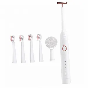 Електрична звукова зубна щітка Beaupretty 1Satz із функцією очищення обличчя Бездротове заряджання - Фото 1