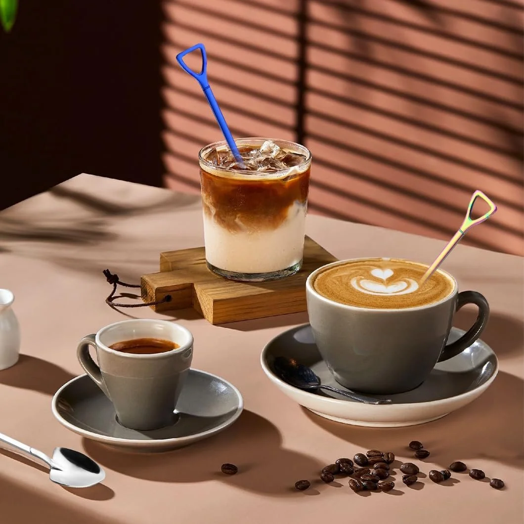 Ложка Rolin Roly 7 штук різнокольорових ложок для кави, фото №7