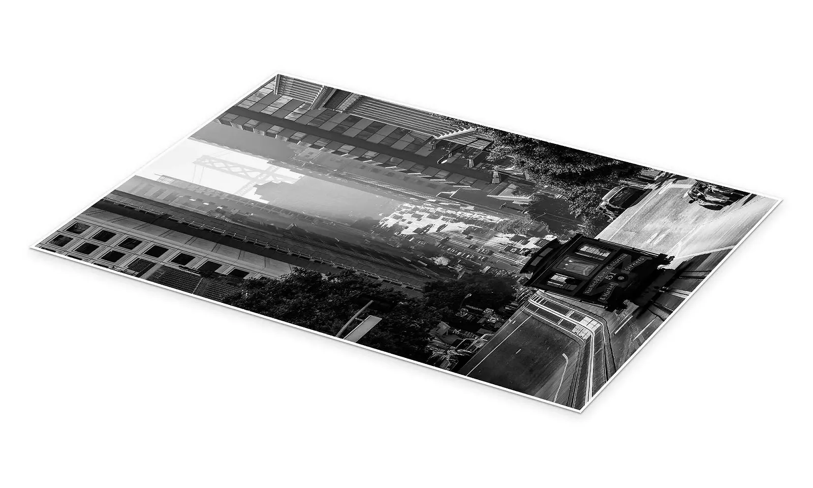 Постер Matteo Colombo Vintage San Francisco Черно-белый 40 x 60 см, фото №2 Постер Matteo Colombo Vintage San Francisco Черно-белый 40 x 60 см, фото №2