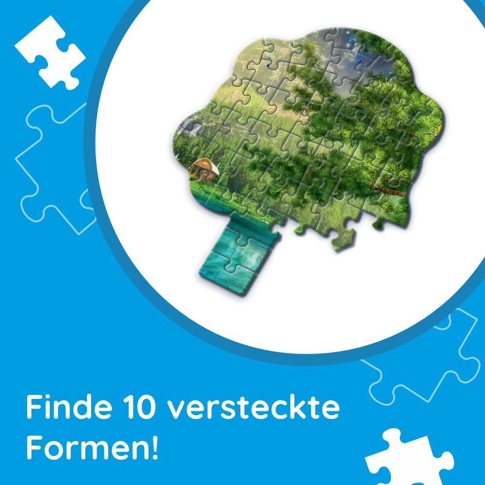 Пазл Trefl Hidden Shapes Camper Van Trip 1000 + 3 детали, фото №3