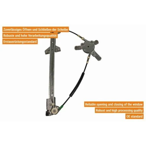 Склопідйомник VAICO Original VAICO Quality V10-6191 для AUDI SEAT SKODA VW VAG, фото №2