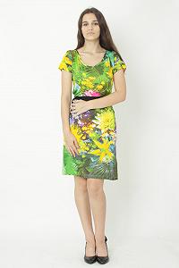 Платье Sidecar S 46 Комбинированный (Дн.109-6347) synthetic.ua - Фото 1