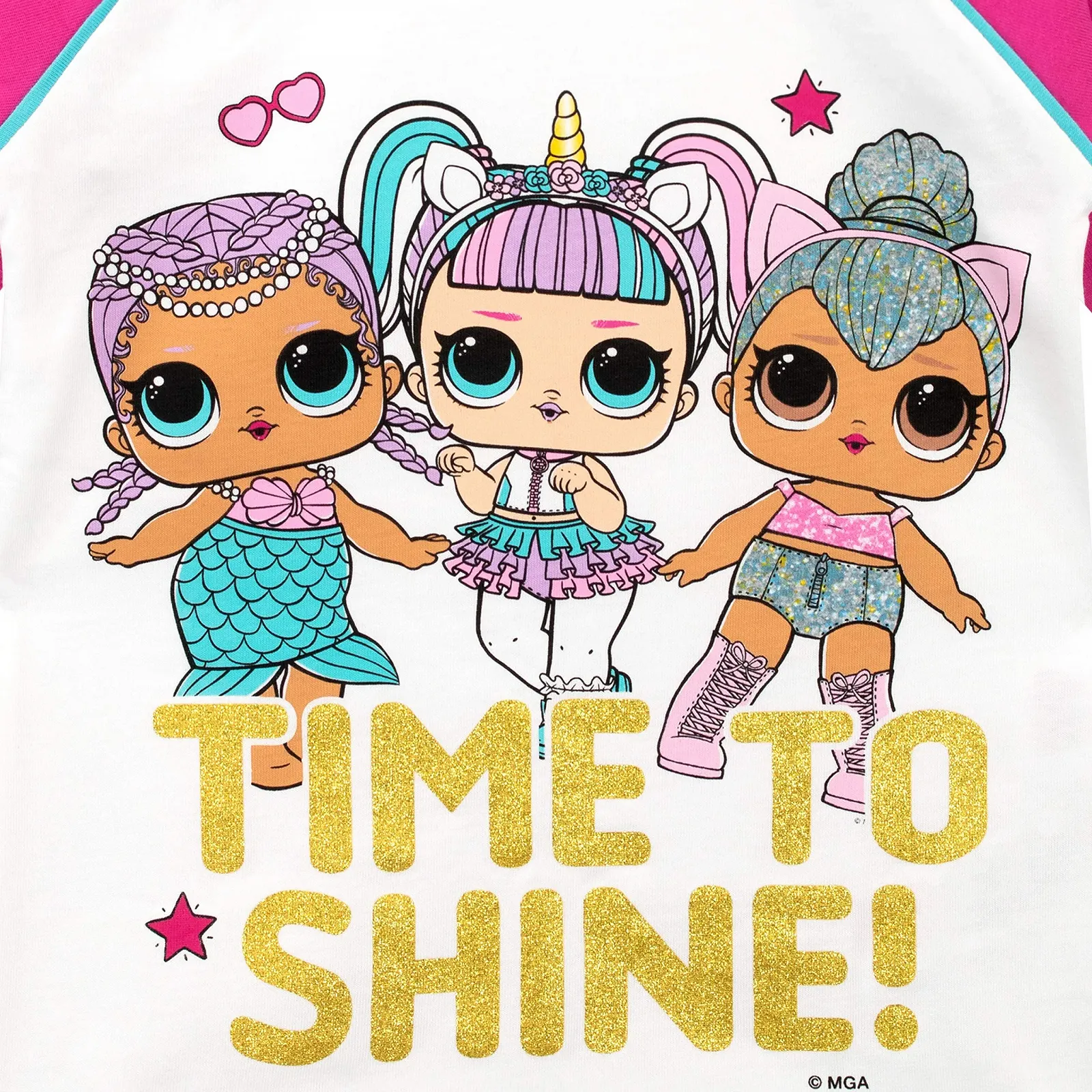 Піжама L.O.L. Surprise! Для дівчат, з ляльками, фото №3 Піжама L.O.L. Surprise! Для дівчат, з ляльками, фото №3