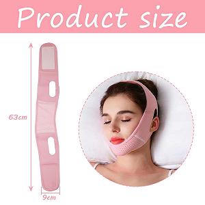 V-образная Маска для Подтяжки Лица Многоразовая Двойная Подтяжка Подбородка для Сна Регулируемая Маска для Похудения Лица V-образная Маска для Подбородка для Подтяжки Линии Подбородка для Женщин Мужчин Y6MBTLMZ synthetic.ua - Фото 1