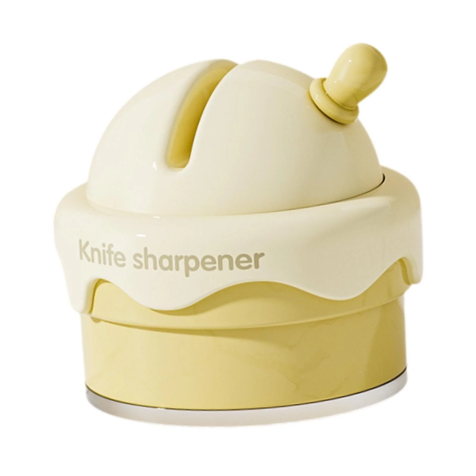 Точилка для ножів компактна на присосці Yellow, фото №7