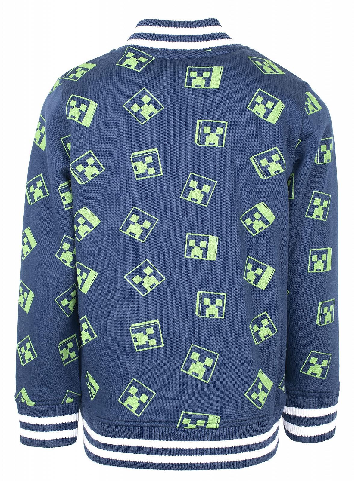 Дитяча толстовка Minecraft на блискавці, бейсбольна куртка/світшот на блискавці, фото №8