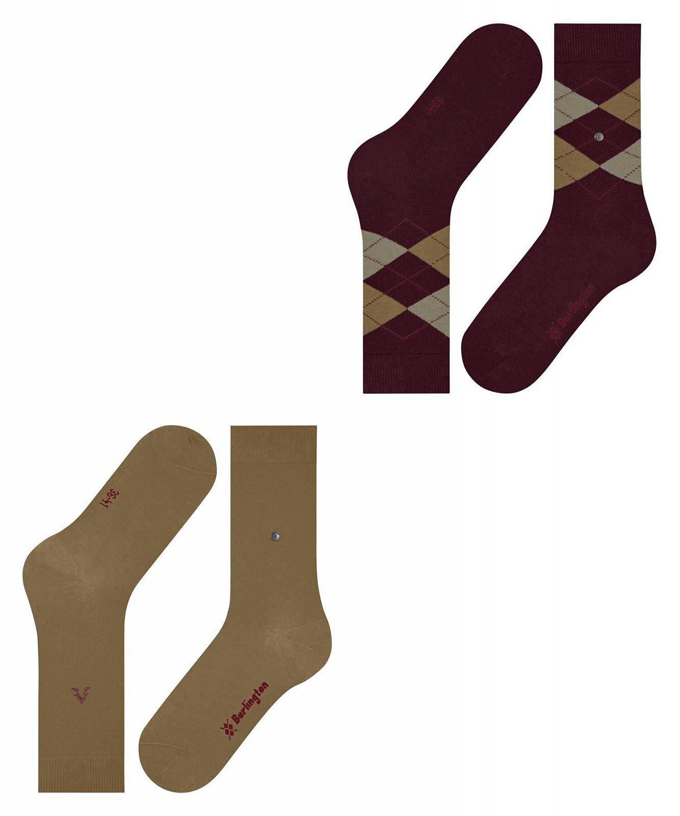Носки Burlington Everyday X-Mas Непрозрачные Хлопковые (Органические) Набор из 2 пар, фото №5