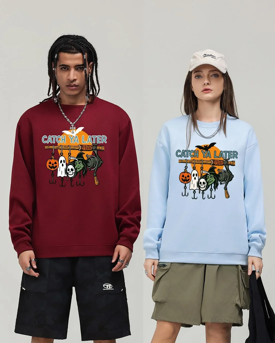 Хелловін-світшот "Побачимось пізніше, просто чекаю на Хелловін", фото №3