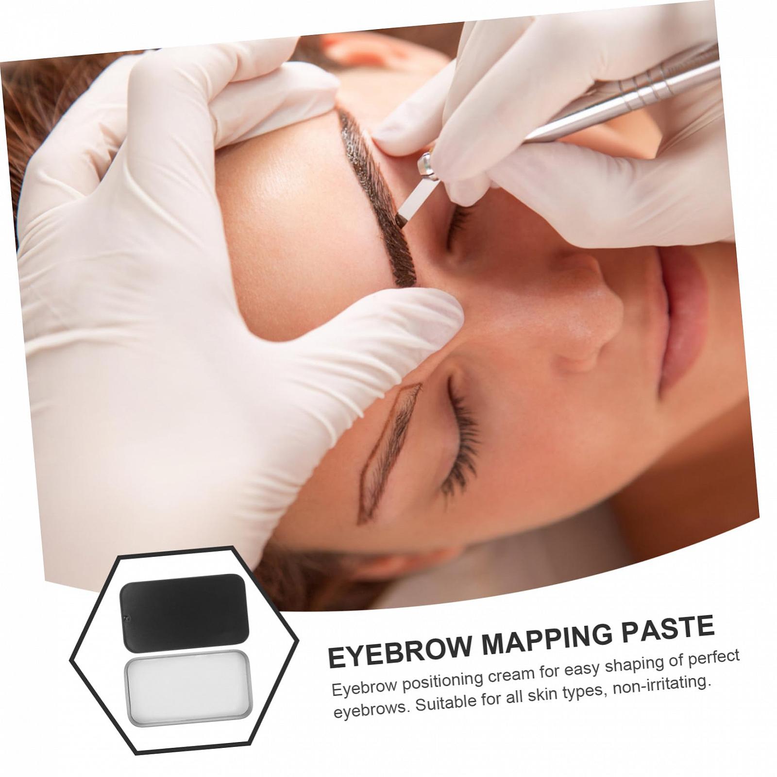 Крем Healeved Augenbrauen Gesichtsfarbe Positionierungscreme Mapping Paste Augenbrauenpaste, фото №5