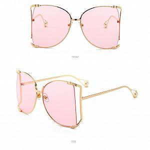 Сонцезахисні окуляри Круглі PACKOVE 2St Модні кольори synthetic.ua - Фото 1