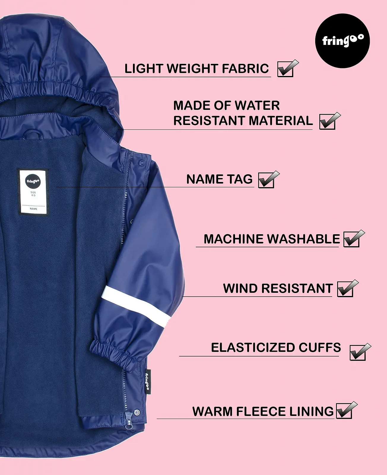 Персоналізований Дощовик Fringoo, фото №4