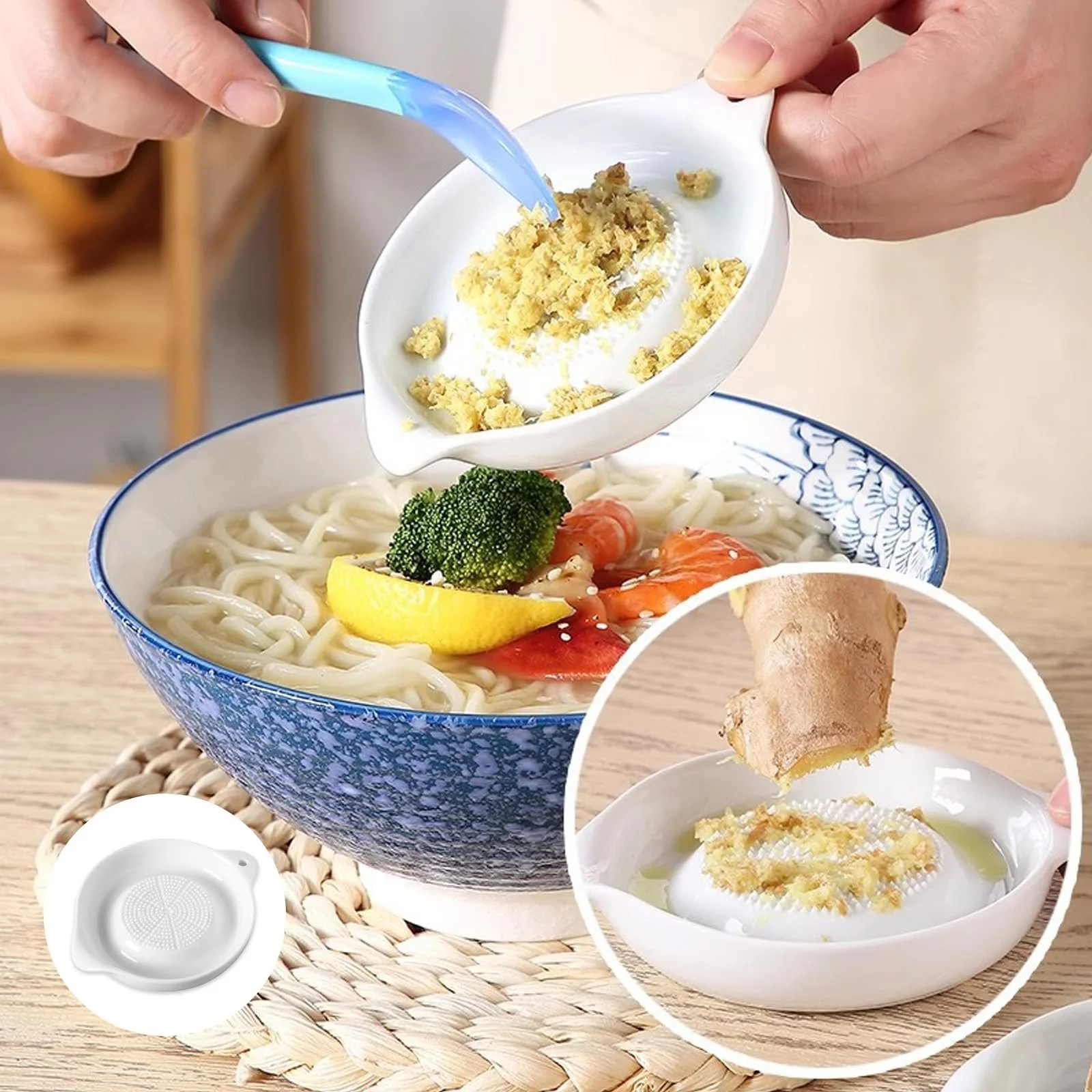 Набор керамической терки, круглый фарфоровый., фото №7 Набор керамической терки, круглый фарфоровый., фото №7