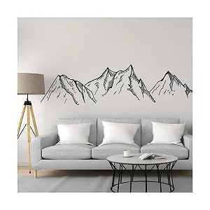 Наклейка на стіну esmen Силует гір - Фото 1
