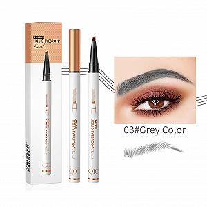 Жидкий карандаш для бровей Wasserfest Водостойкий с четырьмя наконечниками 10 мл Серый synthetic.ua - Фото 1