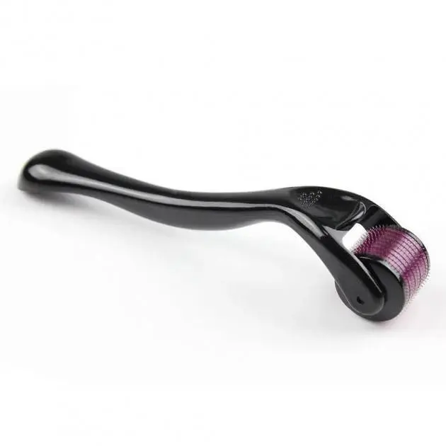 Мезороллер для кожи DERMA ROLLER 540 иголок 0.5 mm Black (kz033-hbr), фото №4