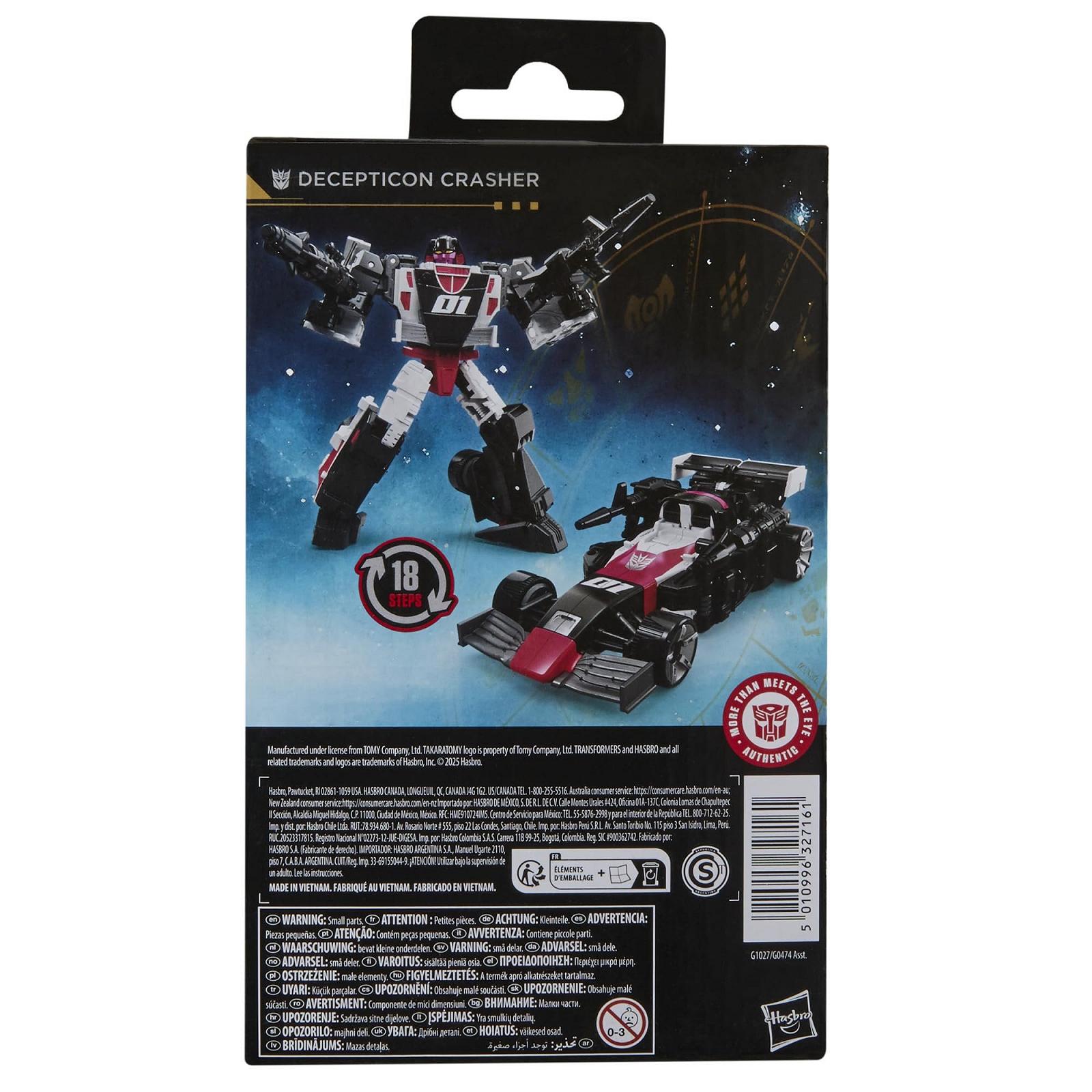 Фигурка Transformers Decepticon Crasher, серия Age of The Primes, Deluxe Class, фото №11