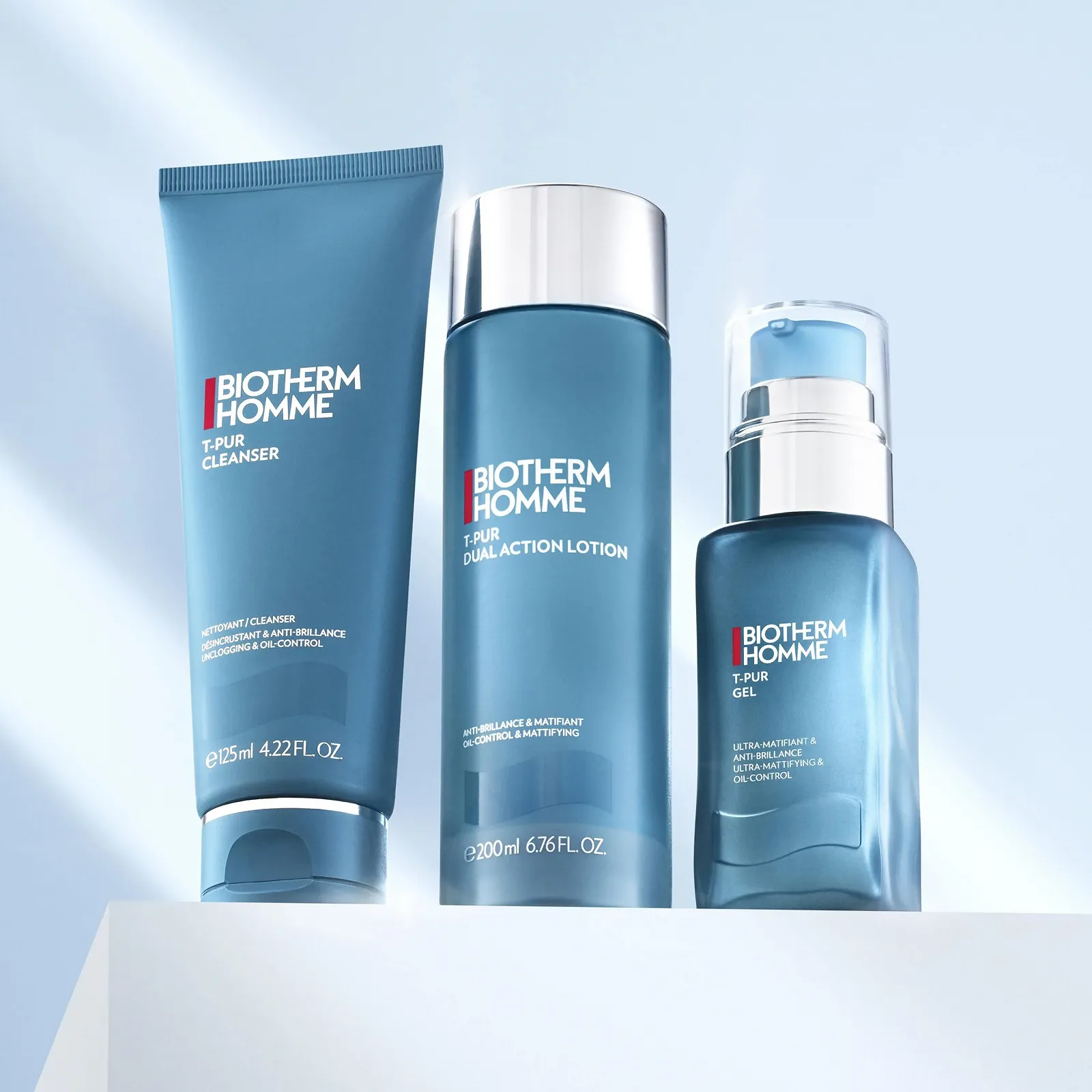 Очищающее средство Biotherm Homme T-PUR, Успокаивающая очищающая пенка для мужчин с морскими минералами и минеральным перлитом, Мягкое очищение лица с отшелушиванием для улучшения цвета лица, 125 мл, фото №5