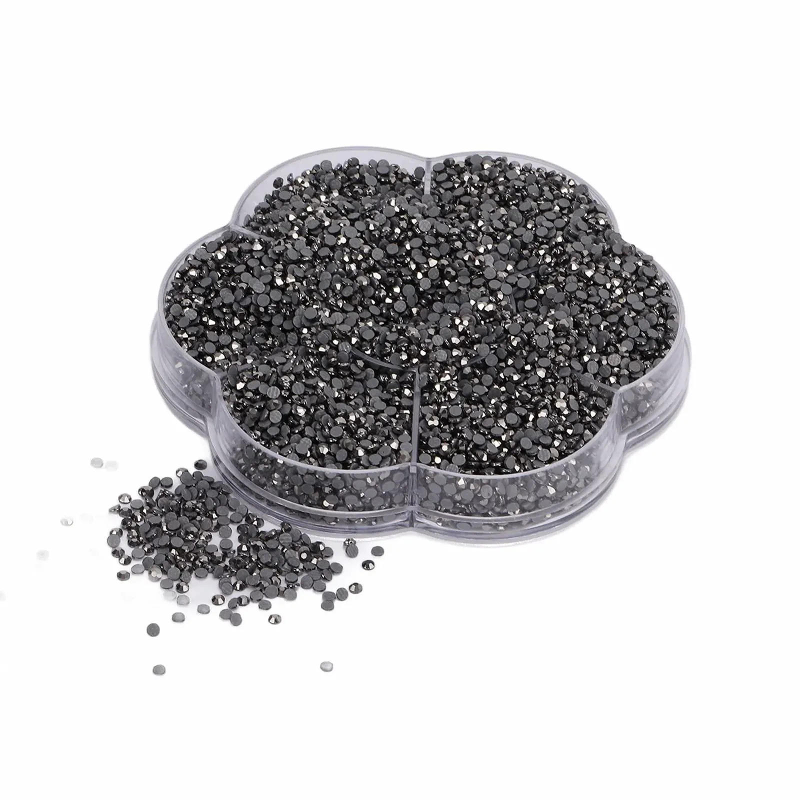 Стразы для ногтей 14400 шт, S601-Minerasche, разноцветные, фото №8