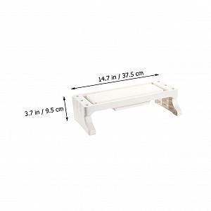 Подставка для монитора для ноутбука Подставка-возвышение Держатель для хранения дисплея Держатель для хранения ручек Компьютерные аксессуары для организации стола synthetic.ua - Фото 1