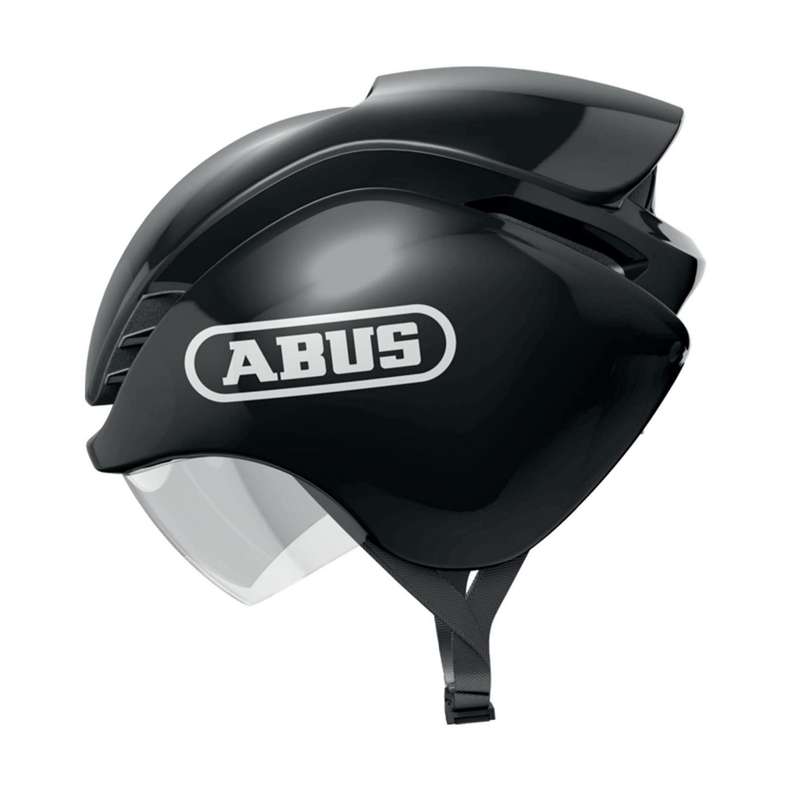 Велосипедный шлем ABUS GameChanger Tri для триатлонистов и дорожных велосипедистов, аэродинамичный, фото №1