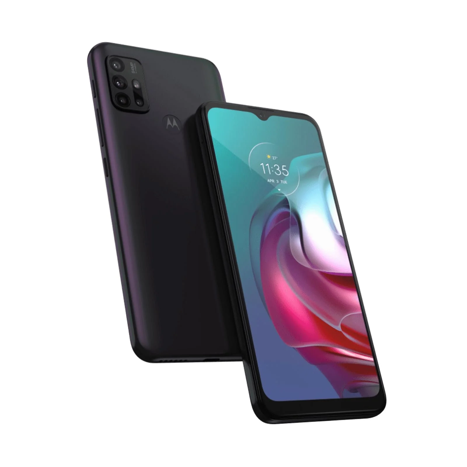 Смартфон Motorola Moto G30 6.5" 64MP 6/128GB 5000mAh Dual SIM Android 11 Dark Pearl + захисний чохол, фото №4