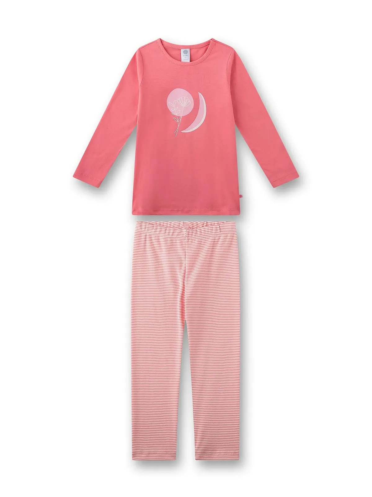 Пижама Sanetta Длинная Розовая для Девочек, фото №1 Пижама Sanetta Длинная Розовая для Девочек, фото №1