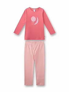 Пижама Sanetta Длинная Розовая для Девочек - Фото 1