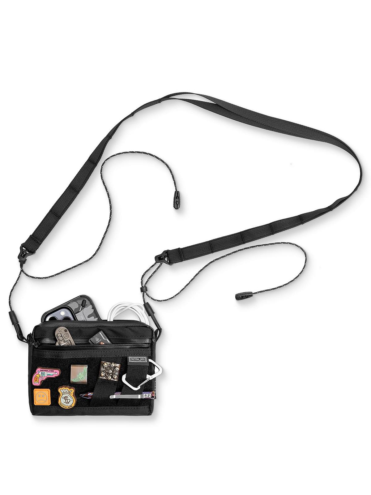 Сумка через плече TACTICAL_GEEK Block H EDC Mini, чорний, black, фото №1